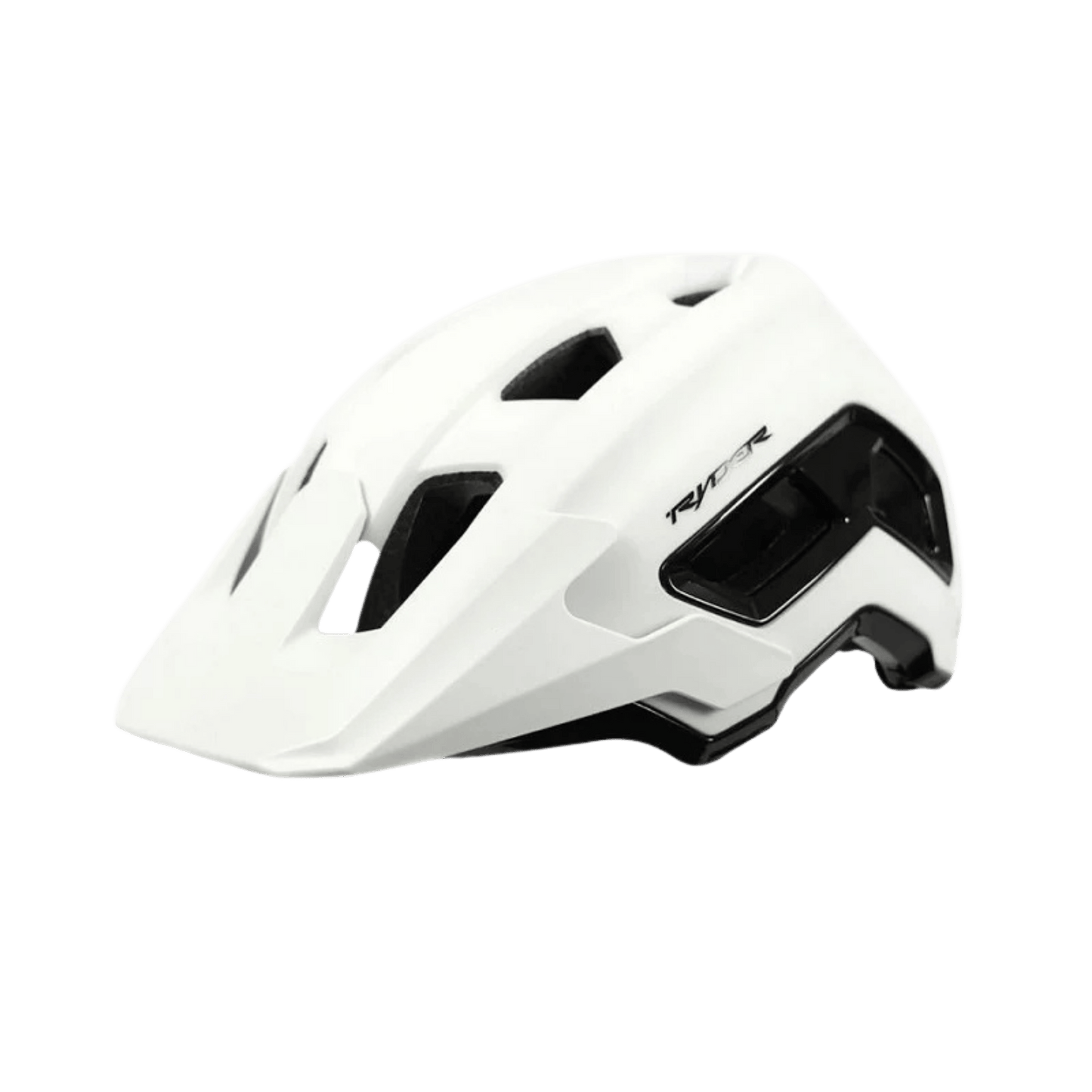 Ryder Helmet Berm LG/XL Matte WHT/BLK