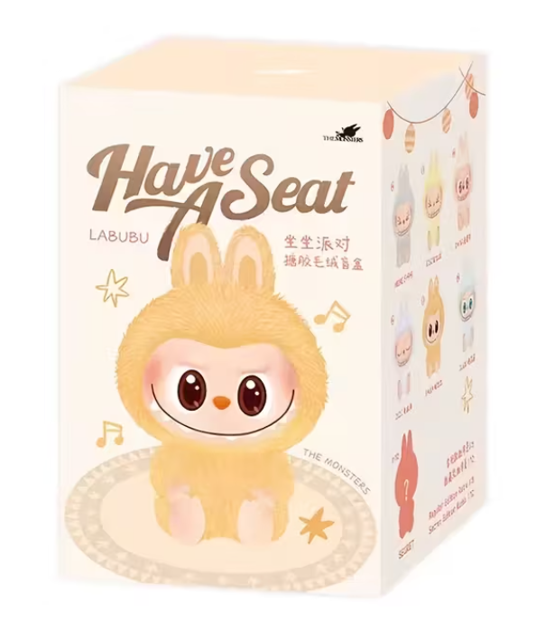 THE MONSTERS - Have a Seat Vinyl Plush Blind Box