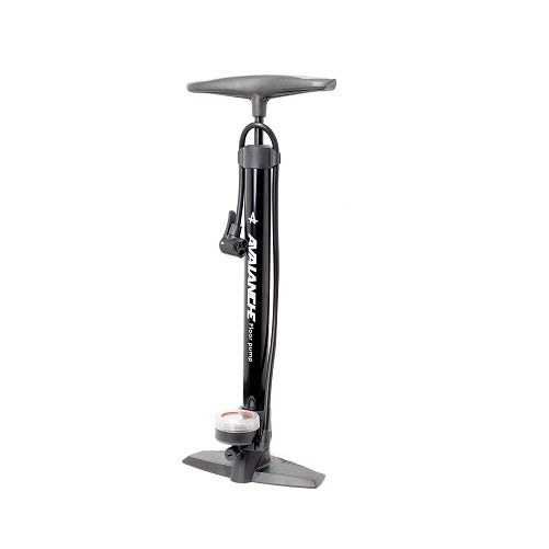 Avalanche floor pump black