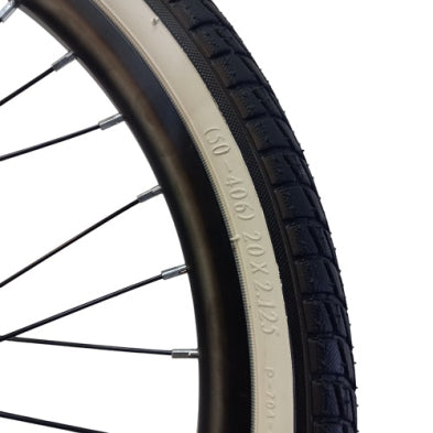 ABC Tyre 20" White Wall